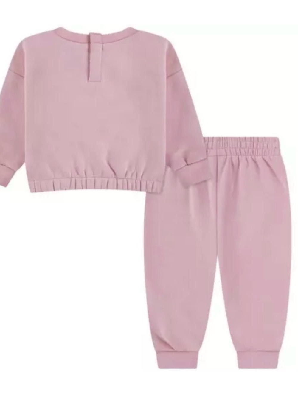 Jordan Pink Baby Girls' Sweatshirt & Jogger Set 6 months - Picture 2 of 5